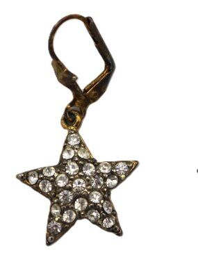 Cine Women's Star Shape Drop Dangle Earrings